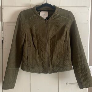 Anthropolgie HEI cropped jacket. Cotton.